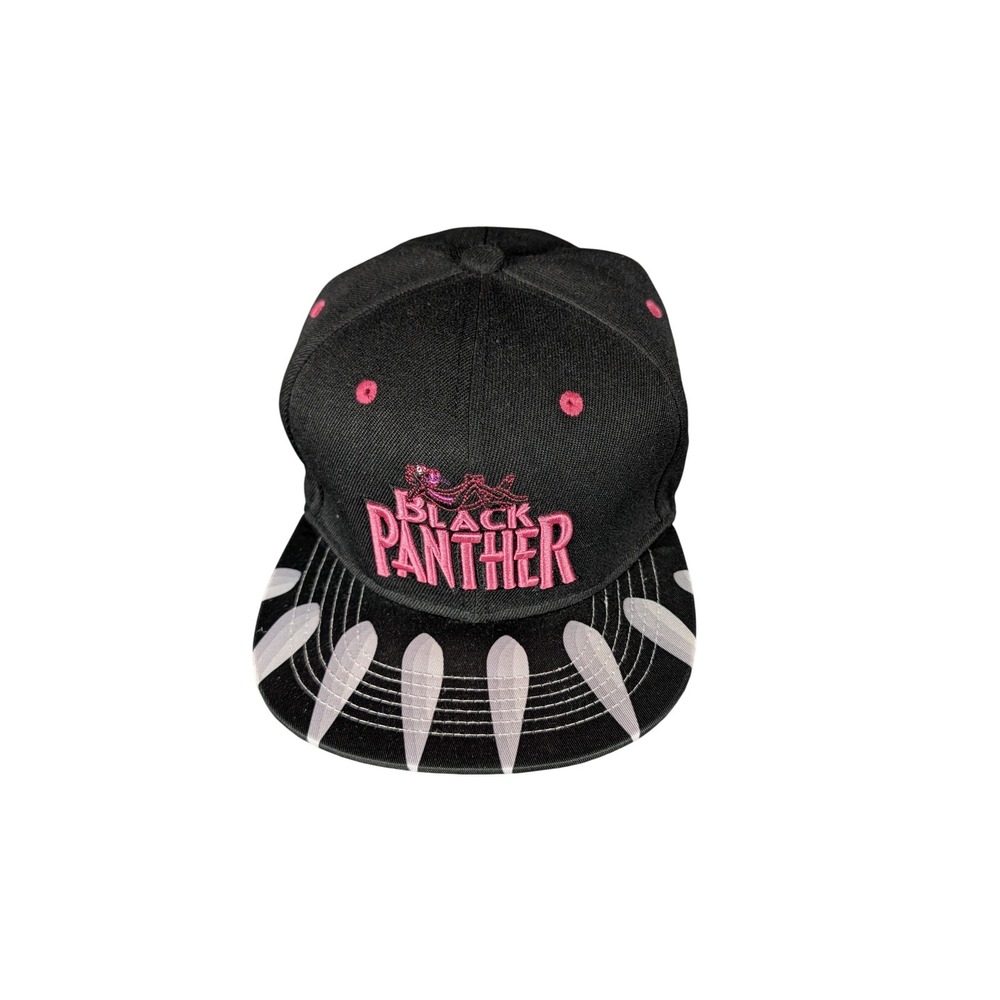 Marvel Black Panther Pink TChalla Headgear‎ Classics Snapback Hat Cap Avengers